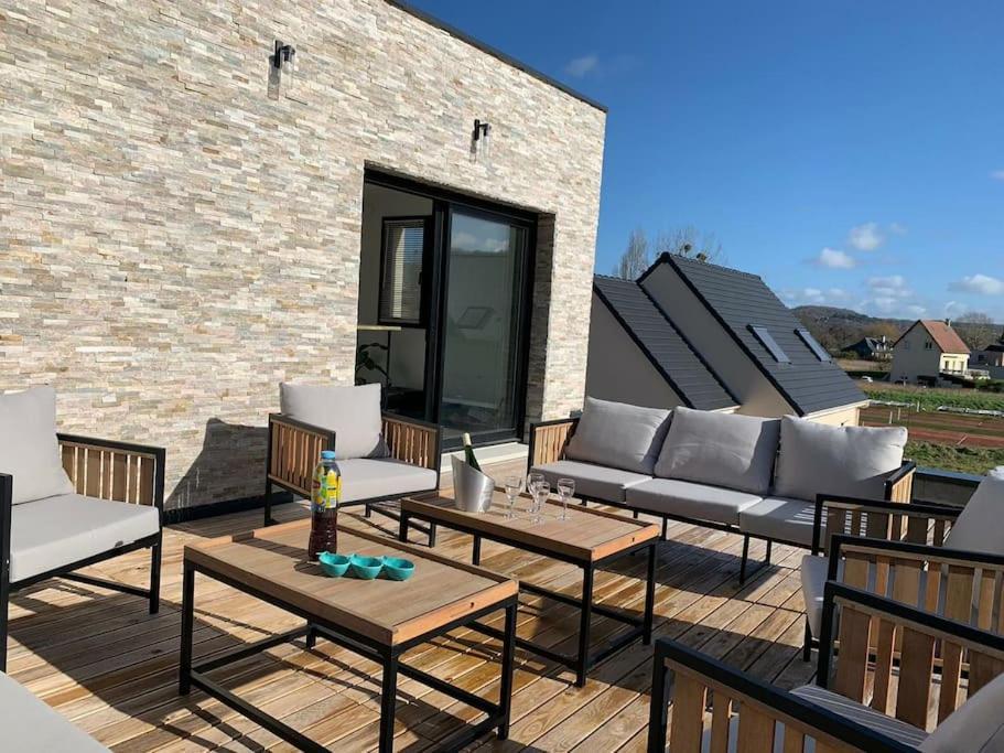 Villa Moderne Houlgataise/Roof Top/Proche Mer ! Houlgate Exterior foto